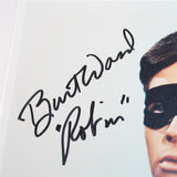 Authenticated Autographed Colored 8” x 10” Picture of Burt Ward (Robin)