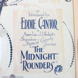 Eddie Cantor “I Want My Mammy” Framed 20" x 14" Music Sheet (1922) and Autograph