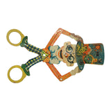 1920's Rare German Tin Lithograph Harold Lloyd Scissor Animated Toy