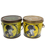 2 - 1920's Jackie Coogan Tin Litho Kid Kandy Pails