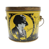2 - 1920's Jackie Coogan Tin Litho Kid Kandy Pails