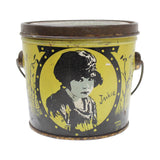 2 - 1920's Jackie Coogan Tin Litho Kid Kandy Pails