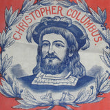 Very Rare 1893 Columbian Exposition (Chicago World's Fair) Christopher Columbus Silk Flag