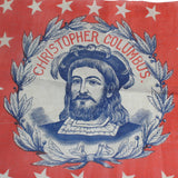 Very Rare 1893 Columbian Exposition (Chicago World's Fair) Christopher Columbus Silk Flag