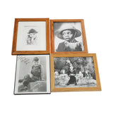 4- Little Rascals "Our Gang" Framed Photographs