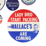 6 - Misery Loves Company Presidential Campaign Buttons (Excludes Kamala Harris Button)