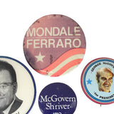 6 - Misery Loves Company Presidential Campaign Buttons (Excludes Kamala Harris Button)