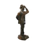15" Tall Composite Material Statue of Will Rogers