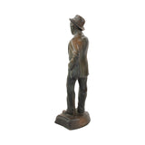 15" Tall Composite Material Statue of Will Rogers
