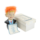 1960's Alfred E. Neuman Bust with Original Tag & Box