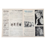 12/28/57 to 1/3/58 Chicago Tribune TV Week Magazine Featuring Eve Arden & College Bowl Schedules