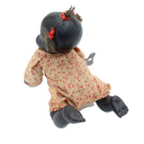 Antique Wind-Up Celluloid Crawling Black Baby Doll