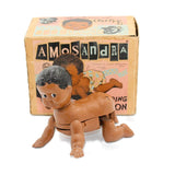 1950’s Marx Amos ‘n’ Andy’s Andra Wind-Up Creeping Hard Plastic Baby With Box