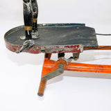 Early 1930’s  Rare Hand Crank Dancing Wooden African Native on Cast Iron Platform