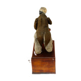 Late 19th Century Wind-Up Mechanical Wood Ives Preacher at Pulpit