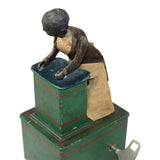 Late 19th Century Wind-Up Mechanical Wood Ives Preacher at Pulpit