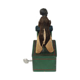 Late 19th Century Wind-Up Mechanical Wood Ives Preacher at Pulpit