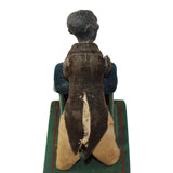 Late 19th Century Wind-Up Mechanical Wood Ives Preacher at Pulpit