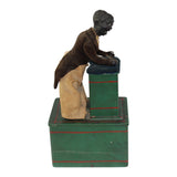 Late 19th Century Wind-Up Mechanical Wood Ives Preacher at Pulpit