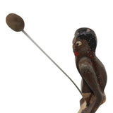 Pre-1930’s Carved Wood and Balancing Toy of Black Person with Watermelons