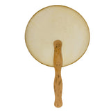 Pre-1950's Chocolate Eyes Drink by Null's Dairy Cardboard Handheld Fan