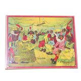1894 Parker Bros. Darktown Fancy Ball 20 Piece Picture Puzzle and Wonderful Box