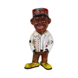 Hand Painted "Amos The Taxi Driver" Cast Iron Bank