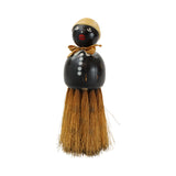 7" Tall Wooden Mammy Doll Whisk Broom