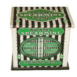 Early 1900’s Adams Spearmint Chewing Gum Tin Box Counter Display