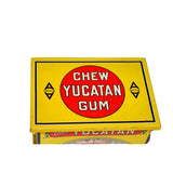 Yucatan Chewing Gum Tin Litho Box Counter Display