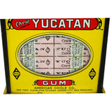 Yucatan Chewing Gum Tin Litho Box Counter Display