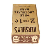 Pre-1940 Hershey’s Milk Chocolate Bars Box (unwrapped bars, 144 count) - 2 For $.01