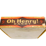 1940’s Oh Henry Candy Bar Box (24 Bars)