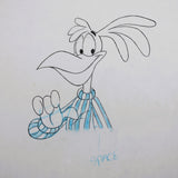 Original Production Drawing of Sonny “The Cuckoo For Cocoa Puffs” Bird