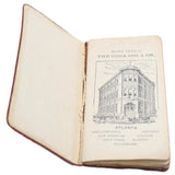 1923 Coca-Cola Trifold Leather Wallet And 1903 Coca-Cola Dispenser List Notebook With Sales Figures