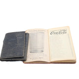 1923 Coca-Cola Trifold Leather Wallet And 1903 Coca-Cola Dispenser List Notebook With Sales Figures