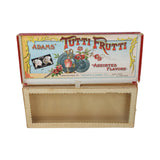 1896 Rare Adams Tutti Frutti Counter Top Gum Display Box