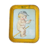 Very Rare Early 1900's Kellogg Klean Kream Ice Kream Kewpie Metal Serving Tray