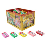Adams Chiclets Penny Gum Tin & Glass Counter Display Box Loaded with Chiclets Gum