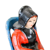 Cast Iron Amish Couple in Rocking Chair Salt & Pepper Shakers