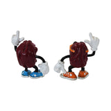 California Raisins Sun Maid Bank & 10 California Raisin Figures From 1987-1988