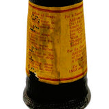 1920's Smile Flavorite Maple Butternut Flavor 6 oz Syrup Made By The Orange Smile Company & Bottle Sign