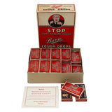 1920's Bunte Cough Drops Drug Store Display with 39 Unopened Boxes of Drops
