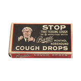 1920's Bunte Cough Drops Drug Store Display with 39 Unopened Boxes of Drops