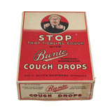1920's Bunte Cough Drops Drug Store Display with 39 Unopened Boxes of Drops
