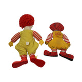 2- Ronald McDonald Stuffed Dolls