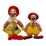 2- Ronald McDonald Stuffed Dolls