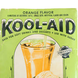 Very Rare 1942 Orange Flavored Unopened Package of Kool Aid Manufactured by Perkins Co.