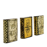 Three (3) Bryant & May (London) Gold Tin Plate Matchboxes