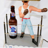 1950’s Pabst Blue Ribbon Boxer Lamp with Shade